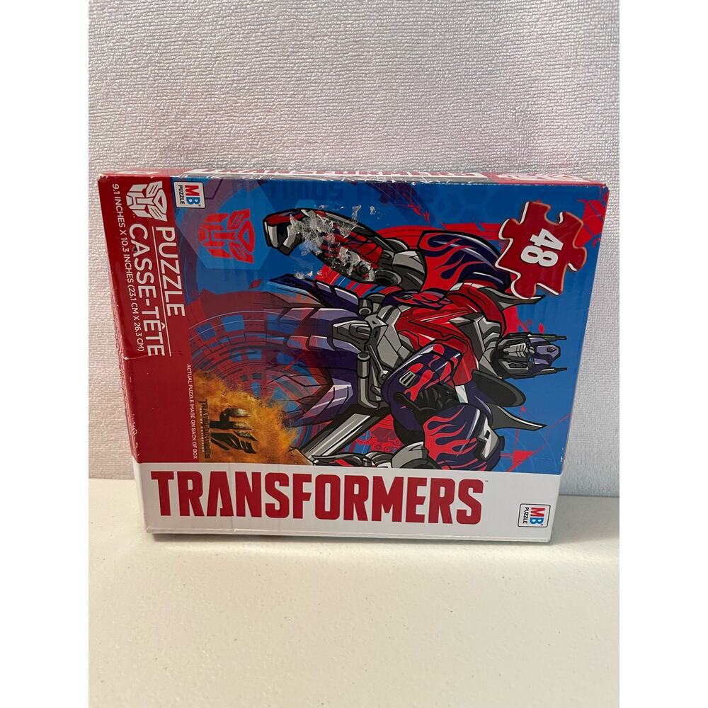 Transformers puzzle MB 48‎ pc new 2014 collector